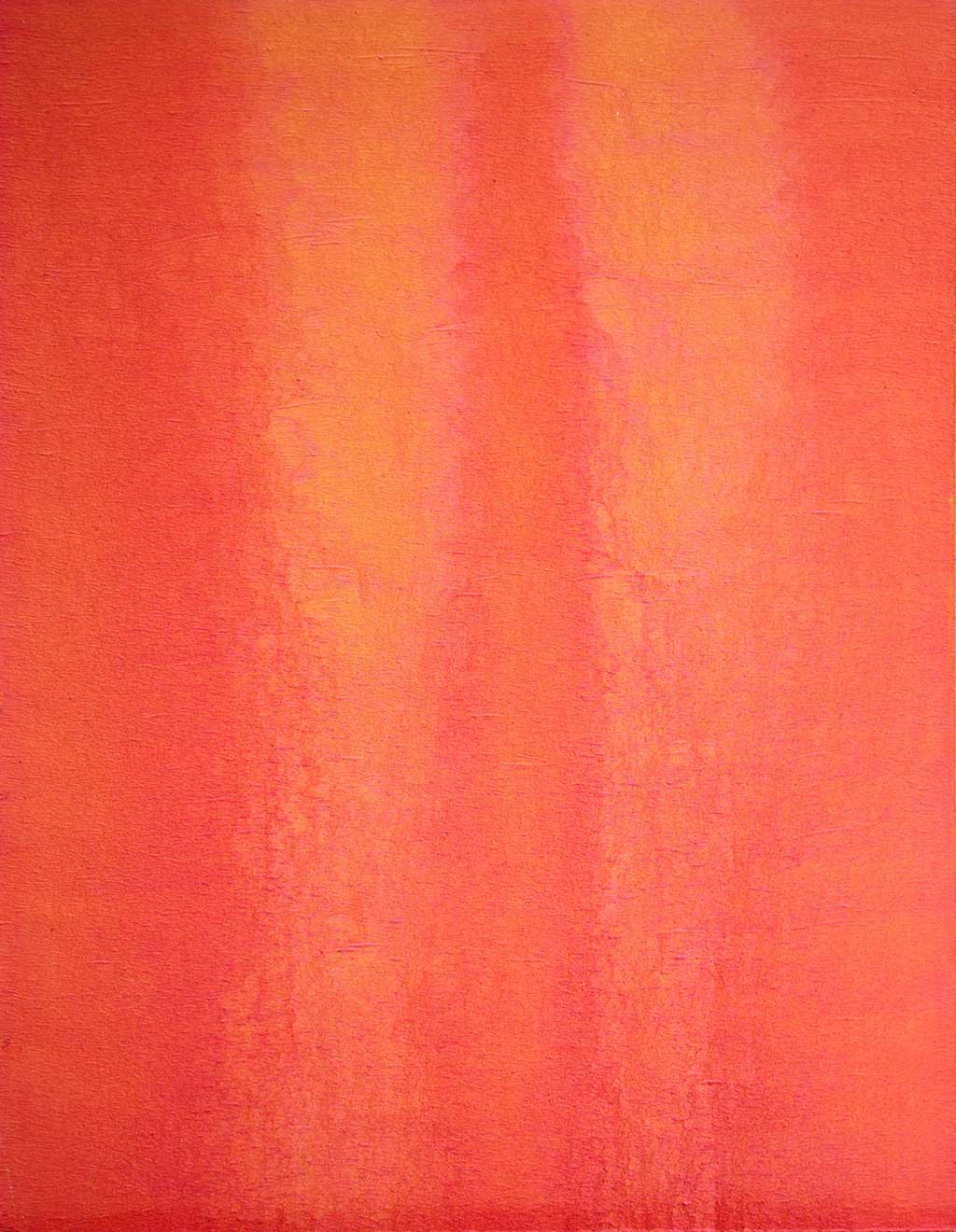 « Sans titre 20/05/2015-05/06/2015 (ST12C) », Pigments et liant acrylique , 146×114 cm.