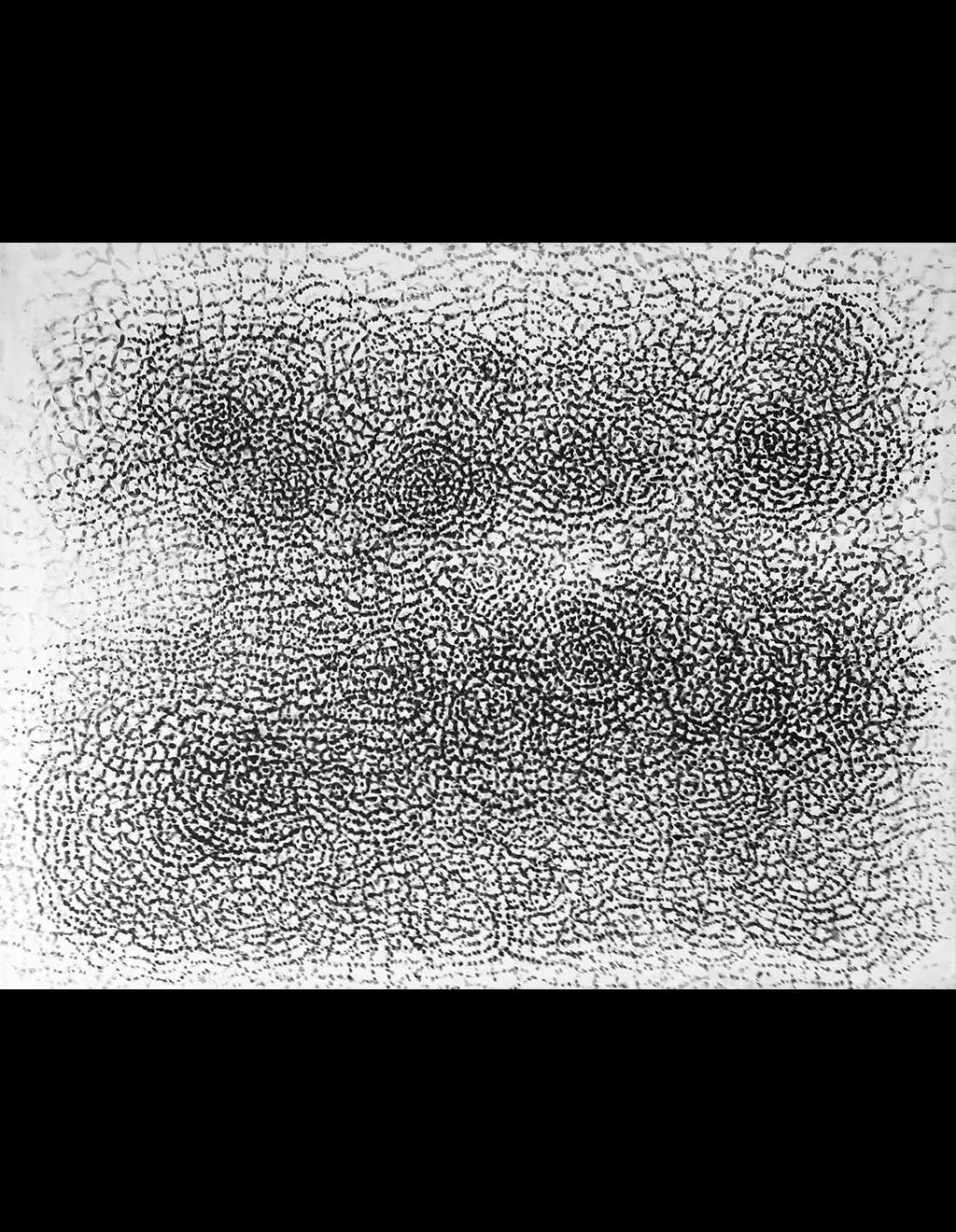 Dessin, fusain et acrylique sur toile, 114×146 cm, 2025.