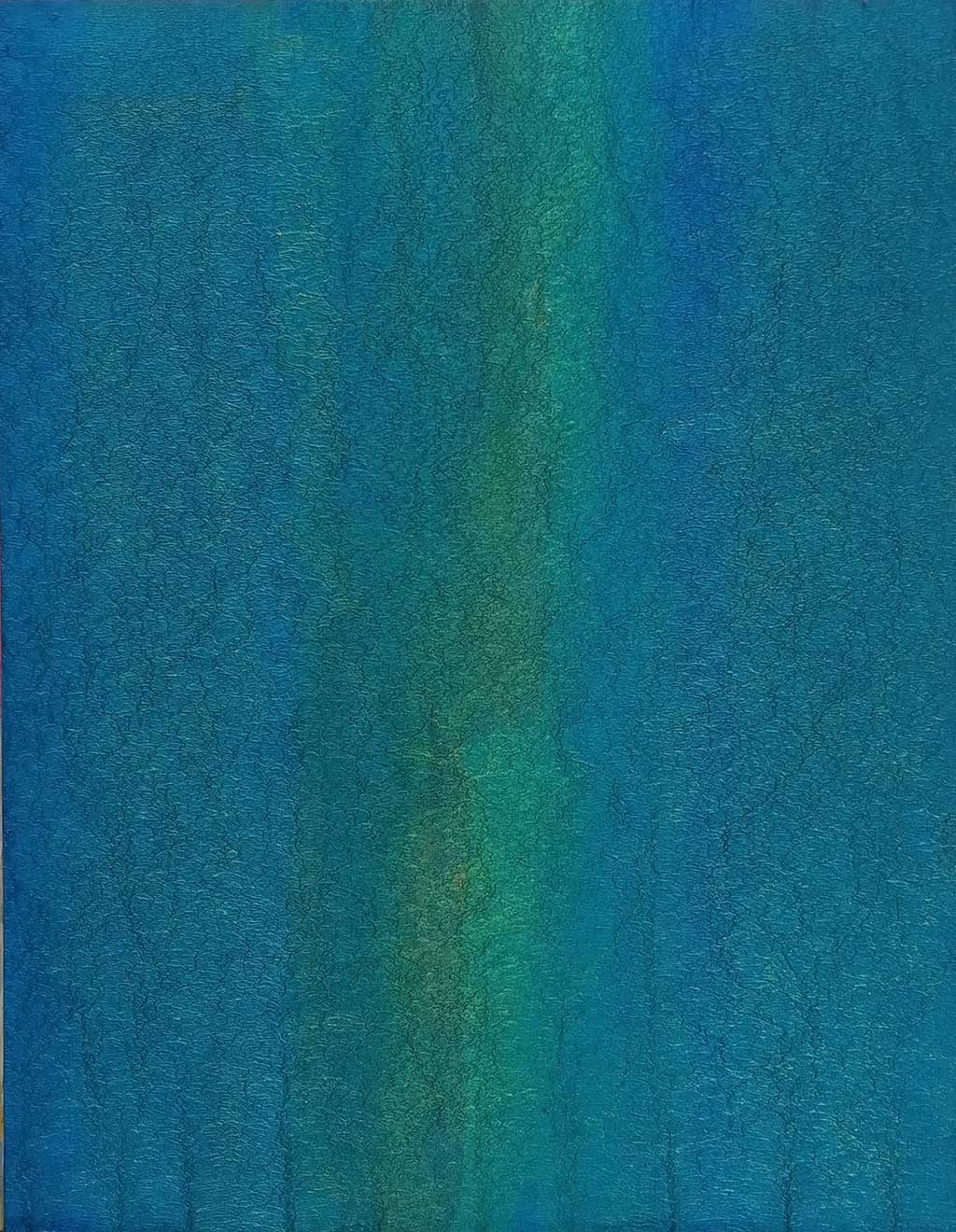 « Sans titre 06/06/2023-11/06/2025 (ST93C », pigments et liant acrylique sur toile.